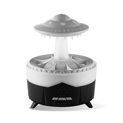 Rain Cloud Humidifier Raindrop Mushroom Humidifier 2/4/8H Timing Colorful Night Light Essential Oil Diffuser Home Bedroom Gifts