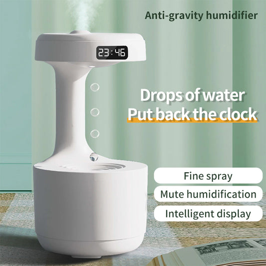 800ML anti Gravity USB Air Humidifier Water Drop Mist Maker Ultrasonic Air Purifier Fogger Humidifiers Aroma Diffuser