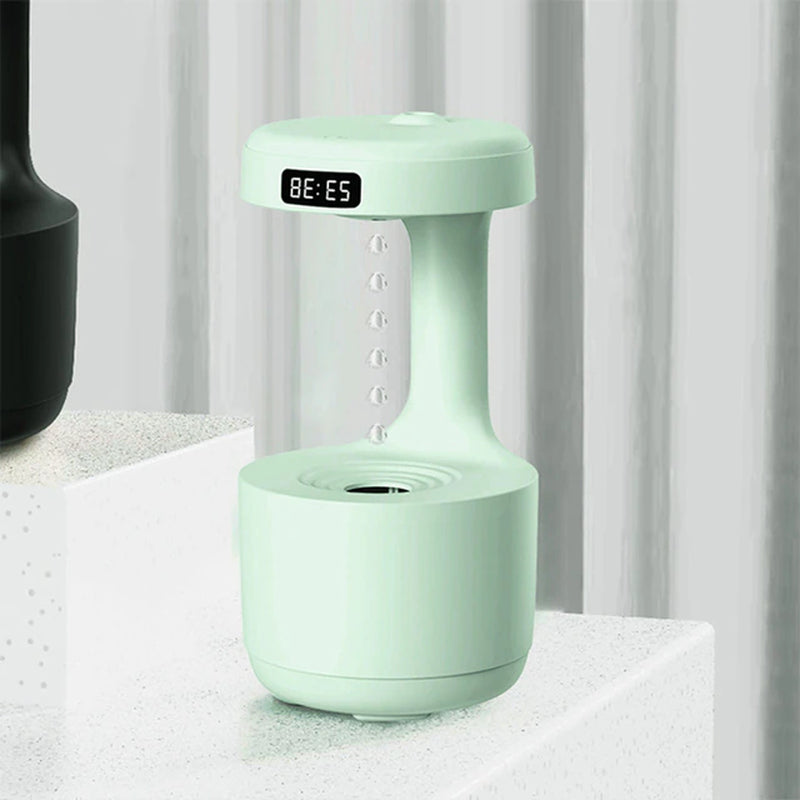 800ML anti Gravity USB Air Humidifier Water Drop Mist Maker Ultrasonic Air Purifier Fogger Humidifiers Aroma Diffuser